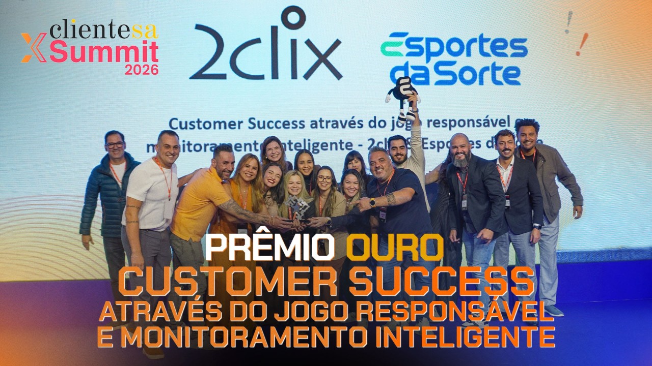 2clix e Grupo Esportes Gaming Brasil conquistam Ouro no ClienteSA X Summit 2026